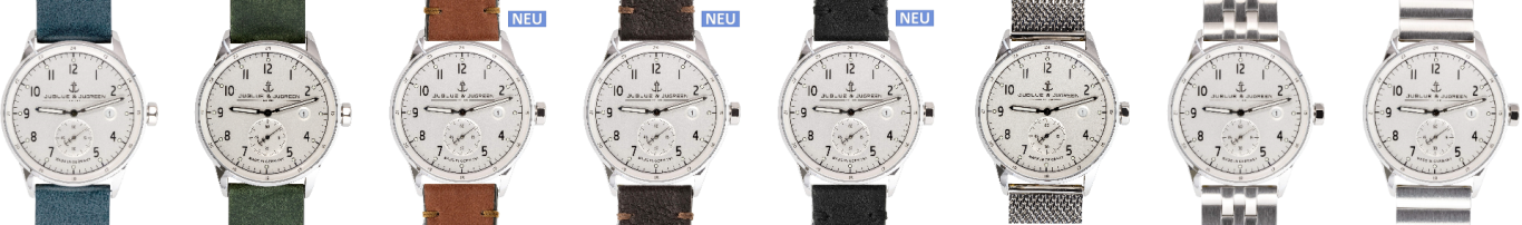Die hochwertigen Armbänder von JUBLUE & JUGREEN